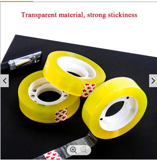 China Wholesale/Supplier School Stationery Tape Stationery Wholesale/Supplier School Student Office Use 12mm 18mm 24mm 36mm 1" Plastic Core Cheap Price