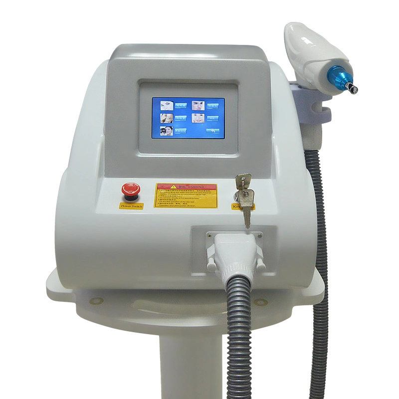 Portable Long Pulse 1064nm ND YAG Beauty Laser Machine for Skin Rebirth and Carbon Peel