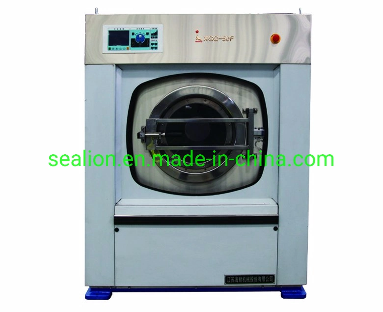Sea-Lion 50kg Equipamento Lavandaria Industrial Máquina de Lavar Roupa preço para o Hotel do Hospital