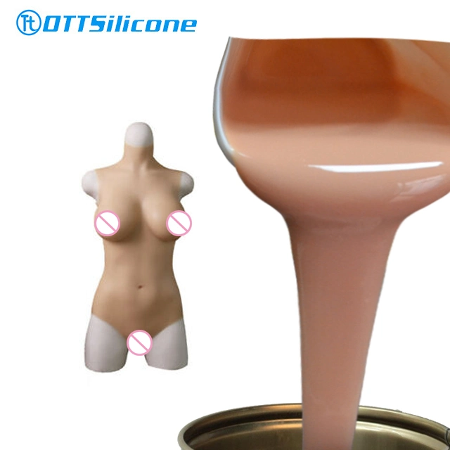 Life Casting RTV2 silicona para pene artificial, caucho de silicona medicinal