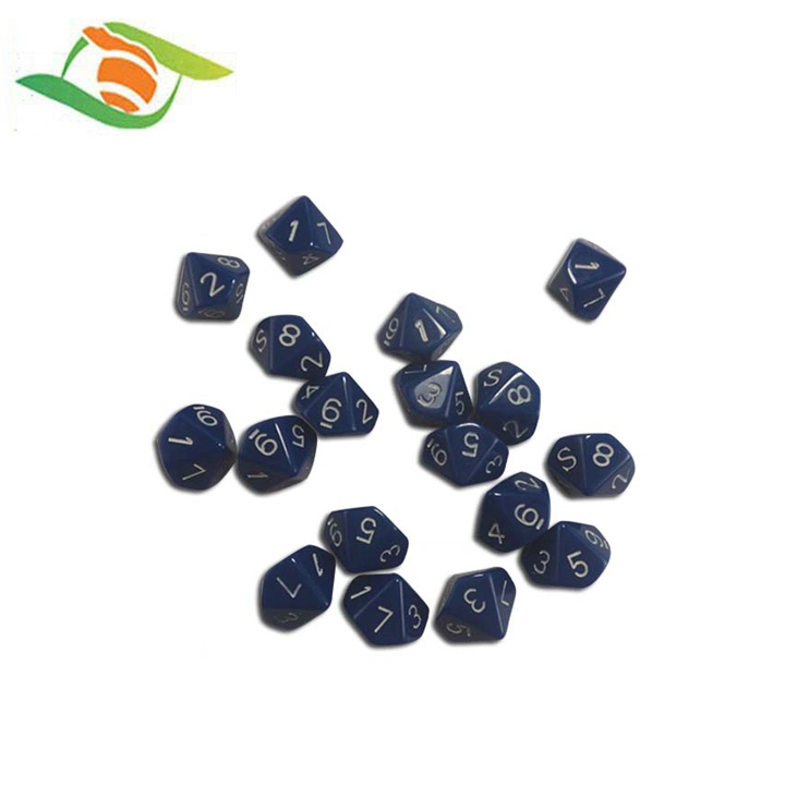 Jeu de Casino acrylique Dice RPG Dice Custom Printing Dice Set