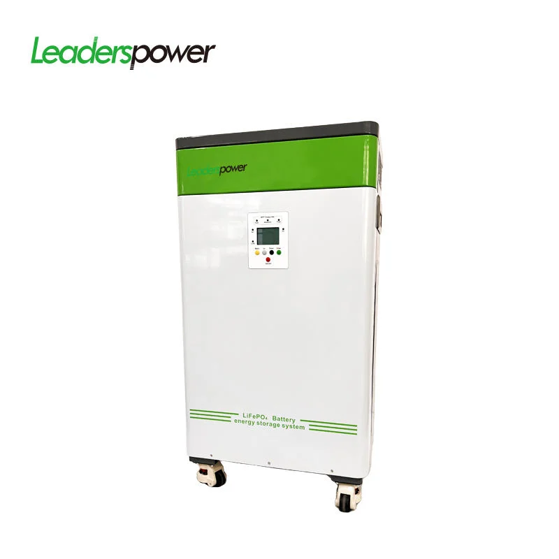 Leaderspower Home Solar Energy Storage System Backup Power 48V Lithium Ion Batteries with off-Grid Inverter