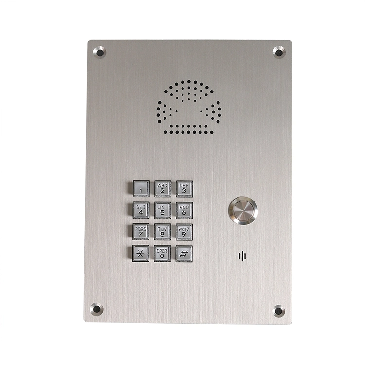 Emergency Help Point, Emergency SIP Hands-Free Telephone, Vandal Resistant Elevator Telephone