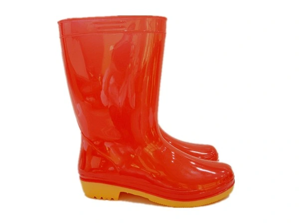 Gumboots Fashsion Mayorista/Proveedor de caucho de silicona Wellington mujeres botas de lluvia botas de lluvia con hebilla señoras la moda Gumboots