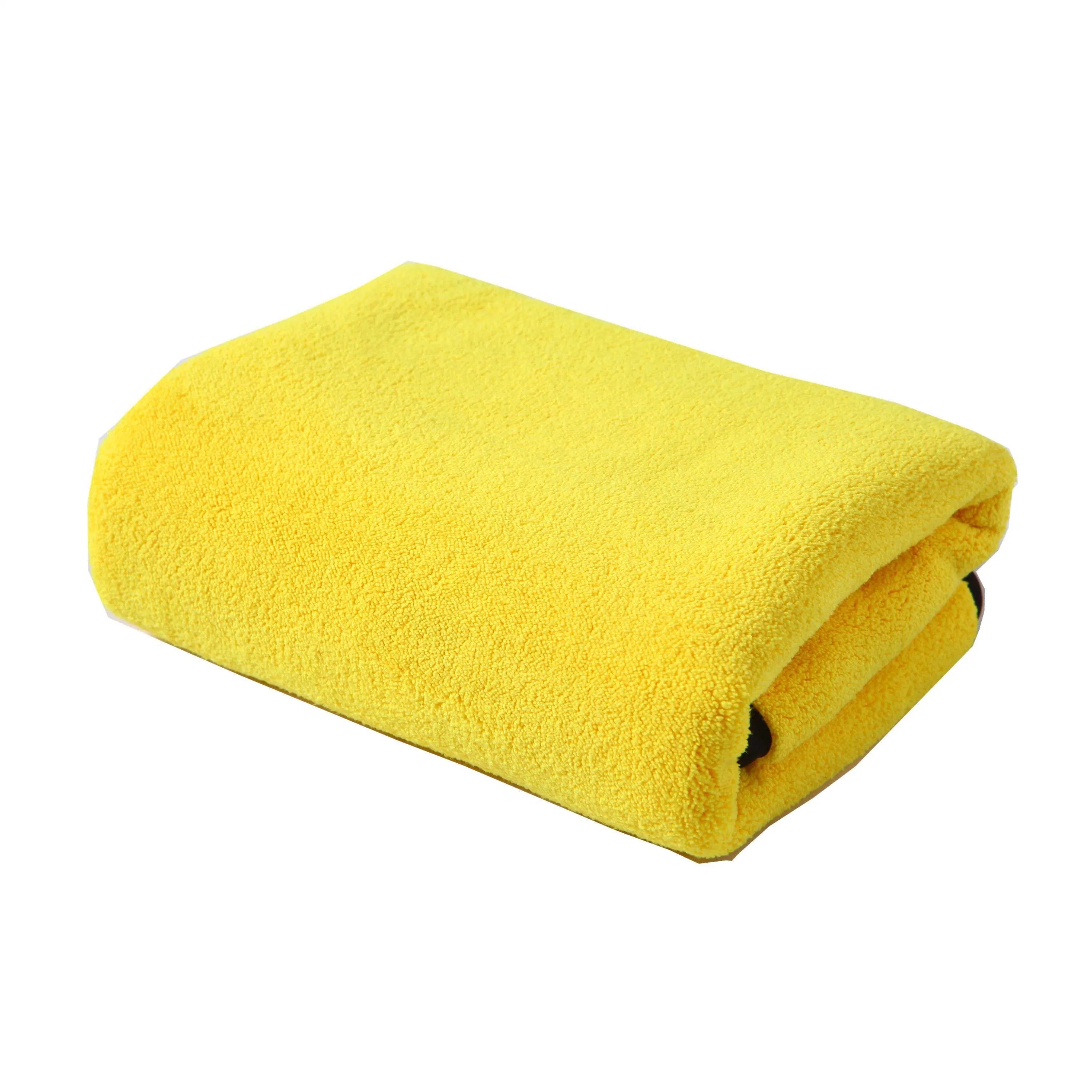 Auto Detailing Polishing Super Absorbent Coral Fleece Microfiber Towel Car Wash