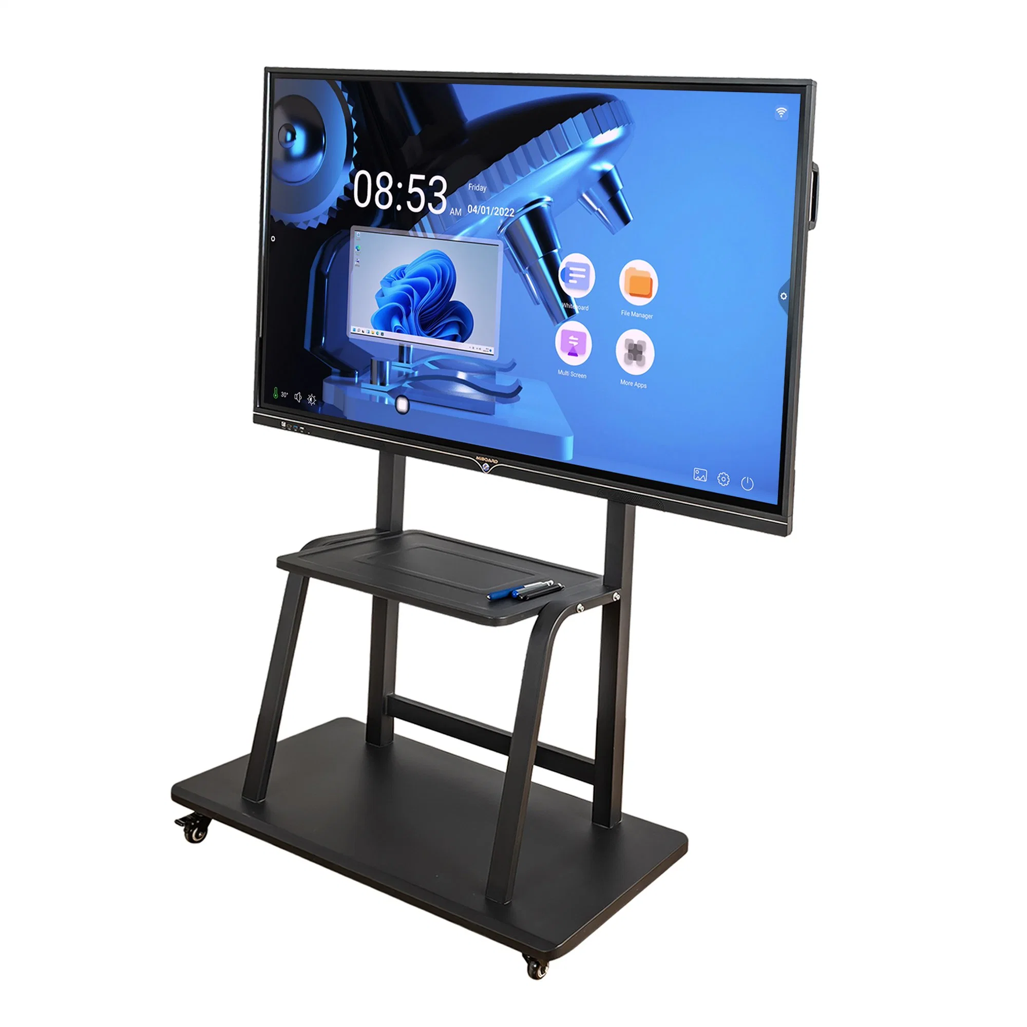 Factory Ifp Touch Panel LCD Displays Interactive Whiteboard 75" 86" Video Conference Smart Board with Google Player Flat Panel Monitor OEM 65 Inch HD 4K Board