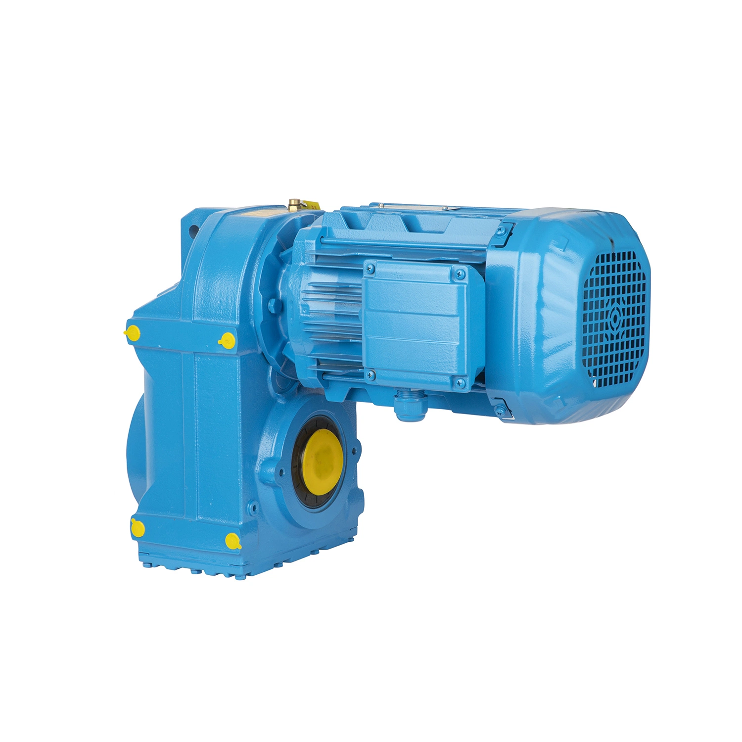 Top Quality Parallel Shaft Helical Reduction Gearbox with Solid Shaft Motor