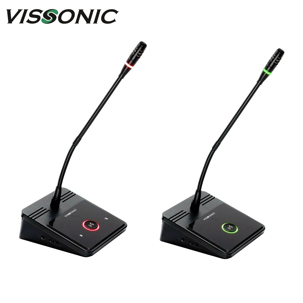 Vissonic Full Digital Classic Wired Audio Conference System Microphone with Physical Button