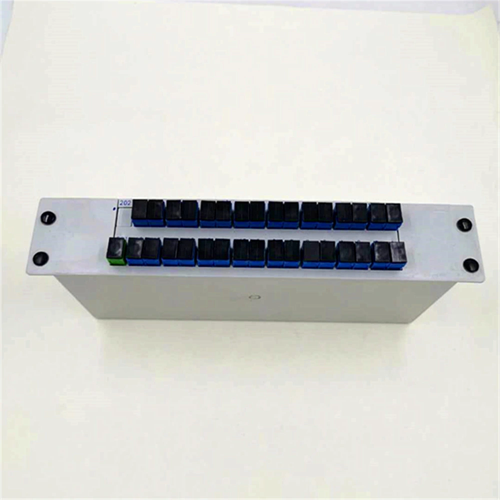 Lgx 2X8 PLC Splitter 1X32 1X16 Caja de distribución óptica