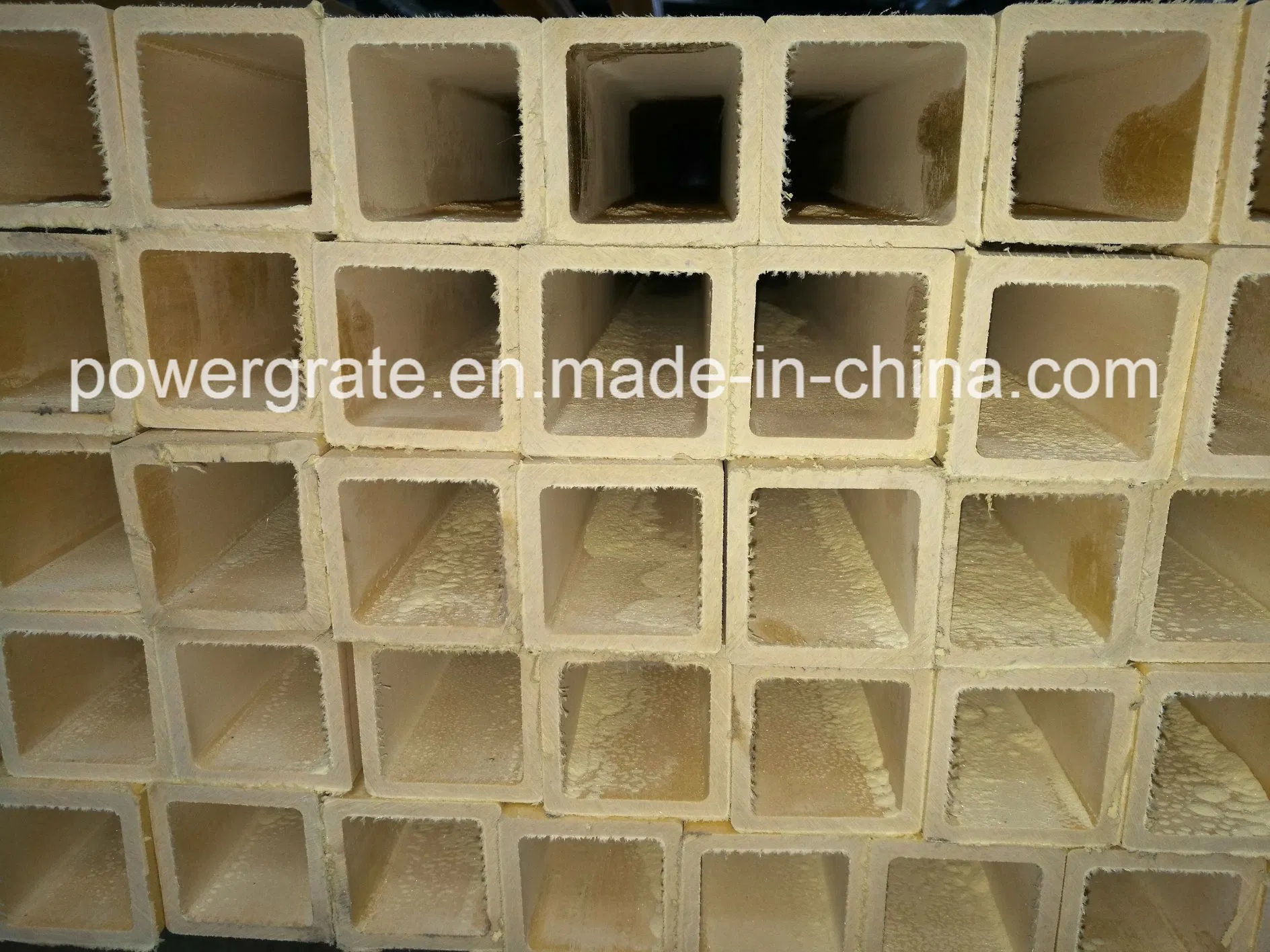 Building Material, FRP Pultruded Box Section, FRP/GRP Pultrusion Profiles, Fiberglass Profiles