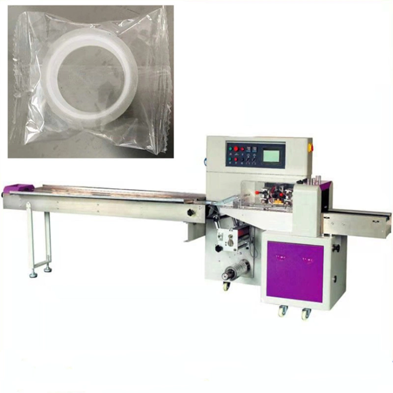 Automatic Horizontal Plastic Film Flow Pack Packing Machine Flow Wrap Machine Pillow Packaging Machine