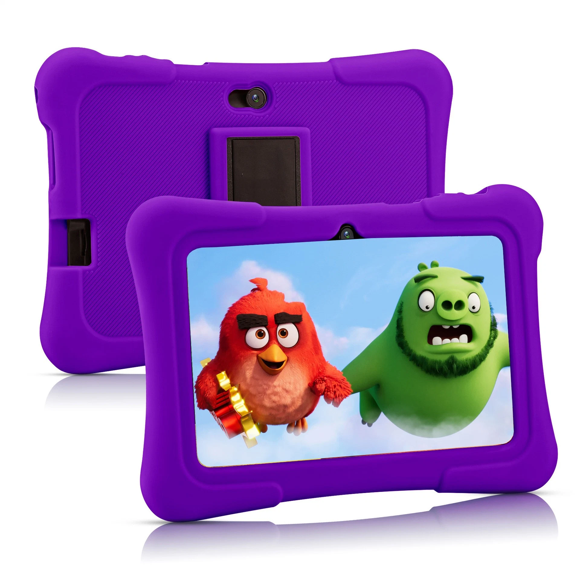 Hot Sale New 7 Inch Quad Core 1GB RAM 16GB ROM WiFi Android 11 Kids Tablet with Silicone Case