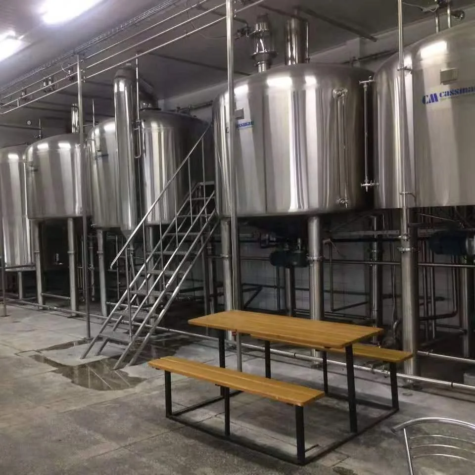 Large Brewery Beer Brewery Equipment for Commercial Places Large Brewery Whole Set 15bbl 20bbl 30bbl