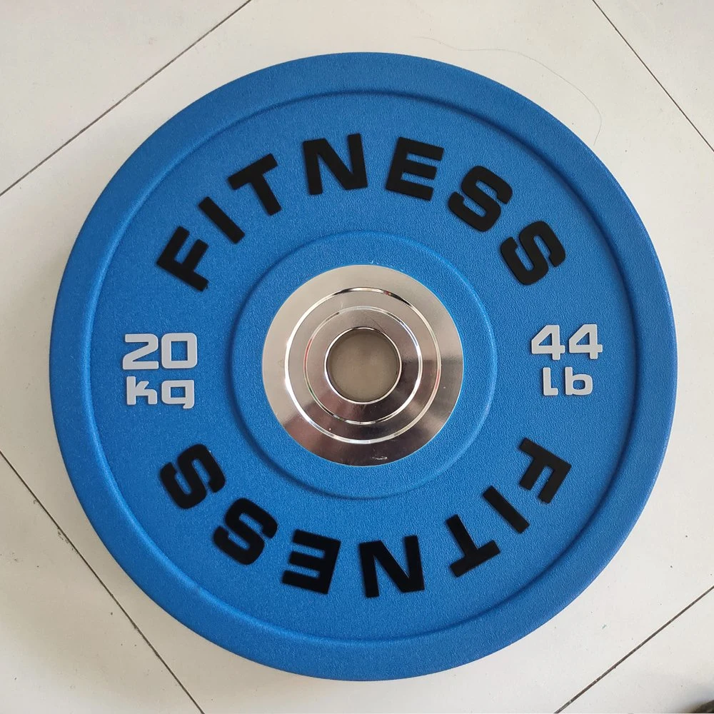 Nouveau style de protection de l'environnement gym musculation poids spécial barbell Plaque