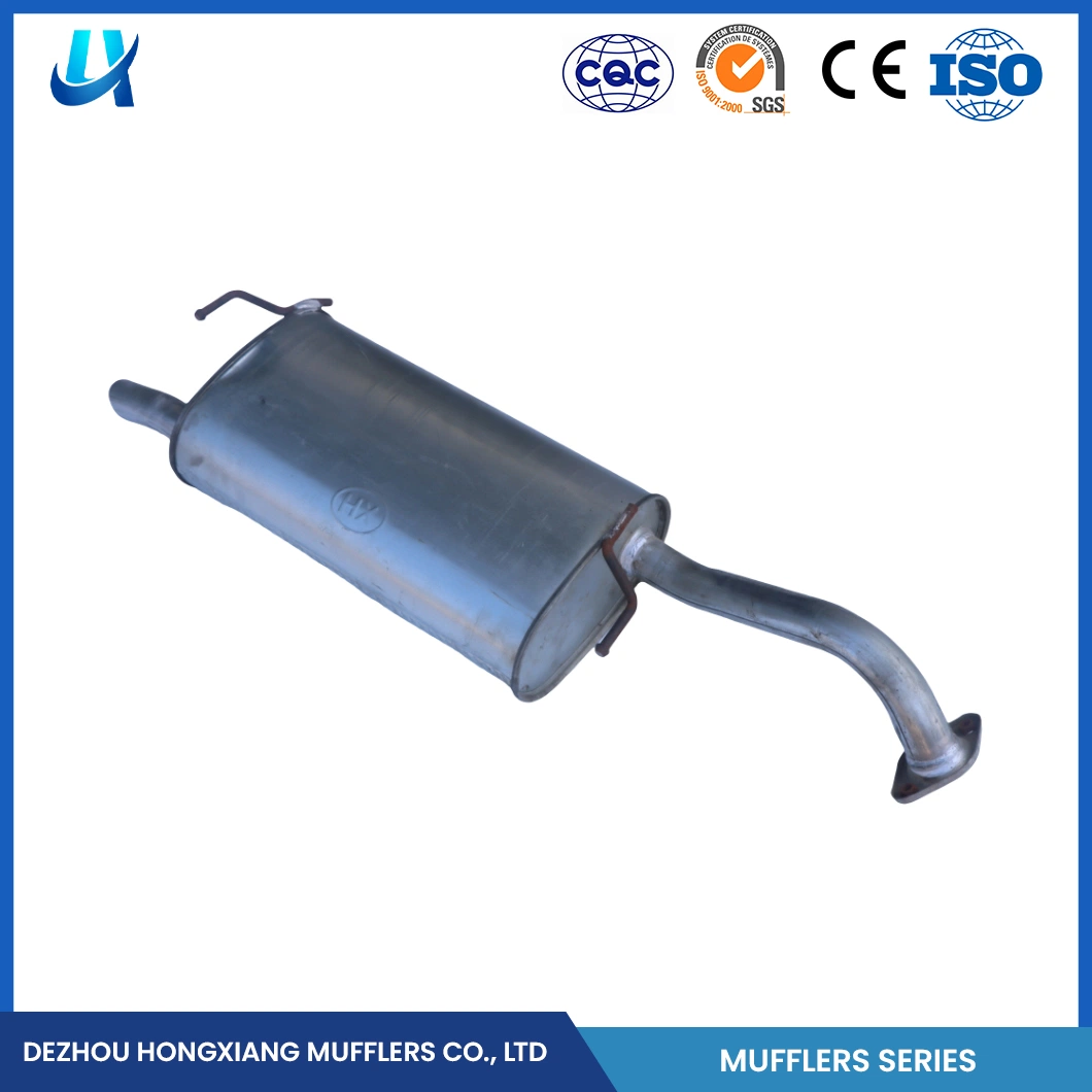 Hongxiang Rear Bumper Muffler China Car Muffler Manufacturing Wholesale/Supplier Plate/Tube/Rod Shape Performance-Grade Mufflers for Bydf3