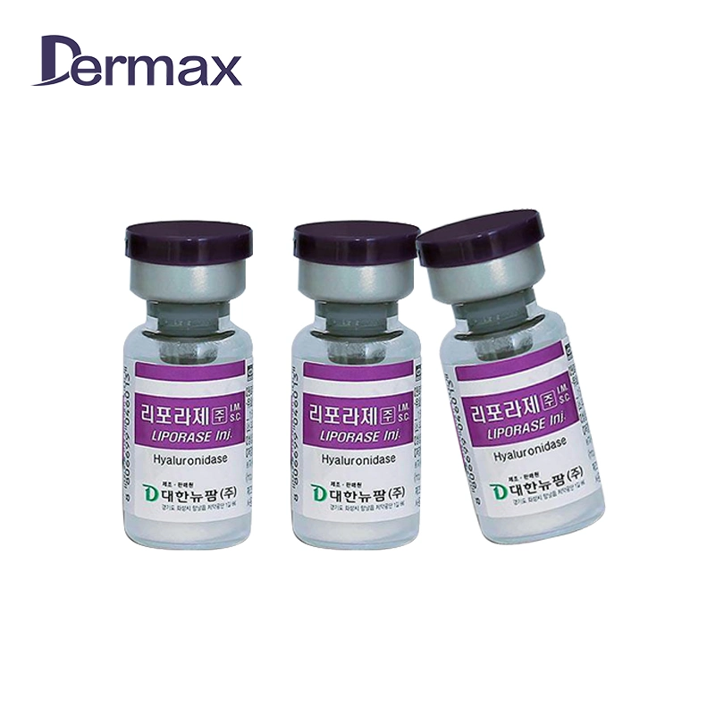 One Vial Liporase Powder Hyaluronidase Injection for Dermal Filler Correction