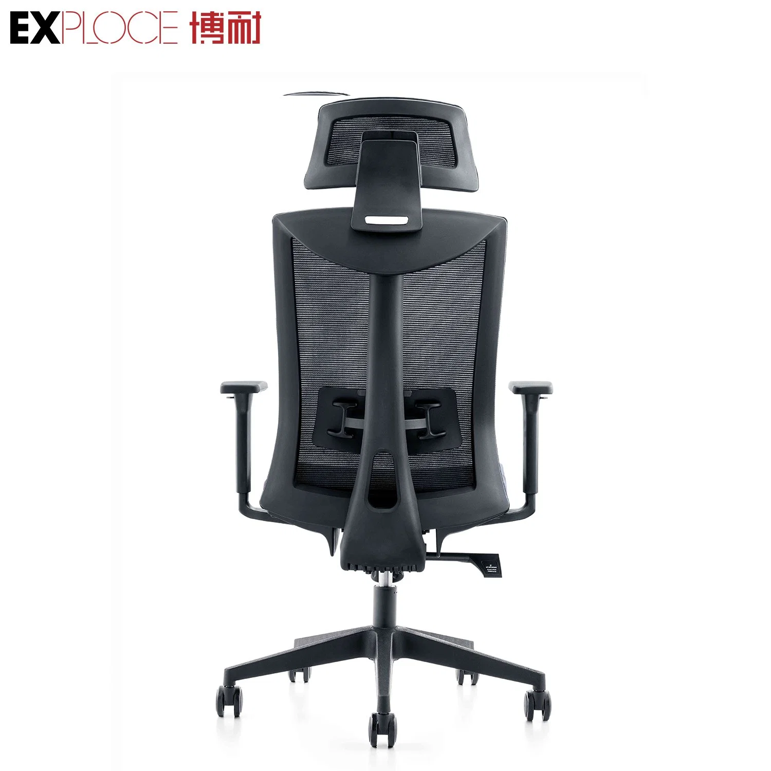 ODM 1PC/CTN Black Folding Chairs Plastic Ergonomic Wholesale/Supplier Metal Chair Office Furniture