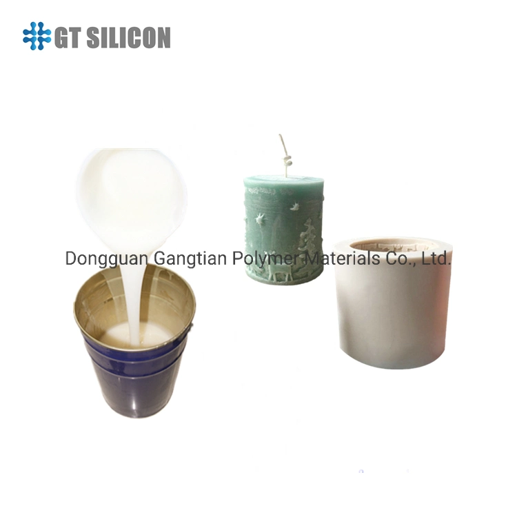 RTV Two Parts a: B LSR Liquid Silicon Rubber Tin Silicone for Candle Coating Making Mold