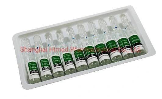 Tetanus Antitoxin Injection 1500iu/0.75ml 10000iu: 2.5ml Finished Medicine