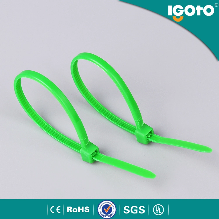 Igoto Et 4*500 Plastic Cable Tie Nylon Cable Ties Zip Tie Wire Strap Manufacturer China Wholesale/Supplier White Black Color