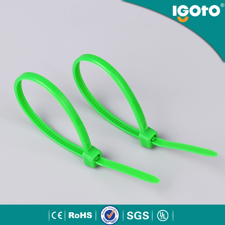 Igoto et 4*500 serre-câbles en plastique serre-câbles en nylon fermeture à glissière Collier de serrage fabricant Chine Vente en gros blanc couleur noire