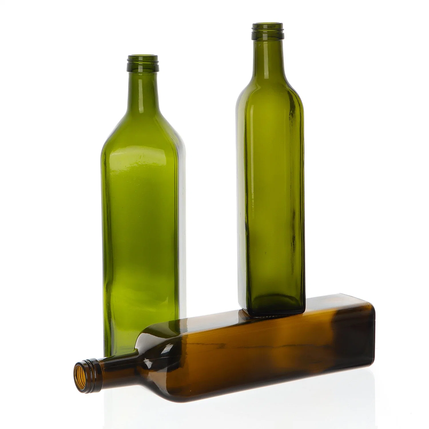 Good Quality 250ml 500ml 1000ml Empty Glass Olive Oil Bottle with Aluminum Lid