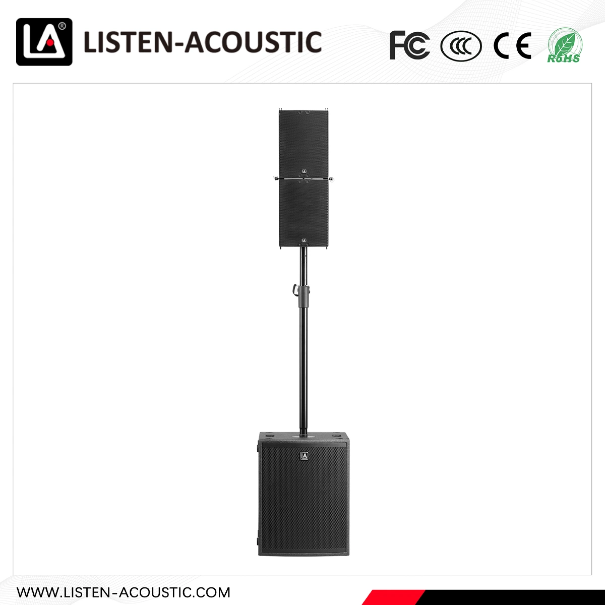 Sistema de sonido S1-Mini 1.1 o 2.1 para eventos en interiores y exteriores, equipo de DJ.