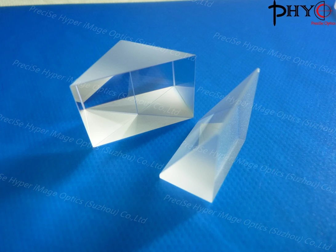 Mayorista personalizado OEM de alta calidad Triangle Angle Optical Wedge Prisms Vidrio