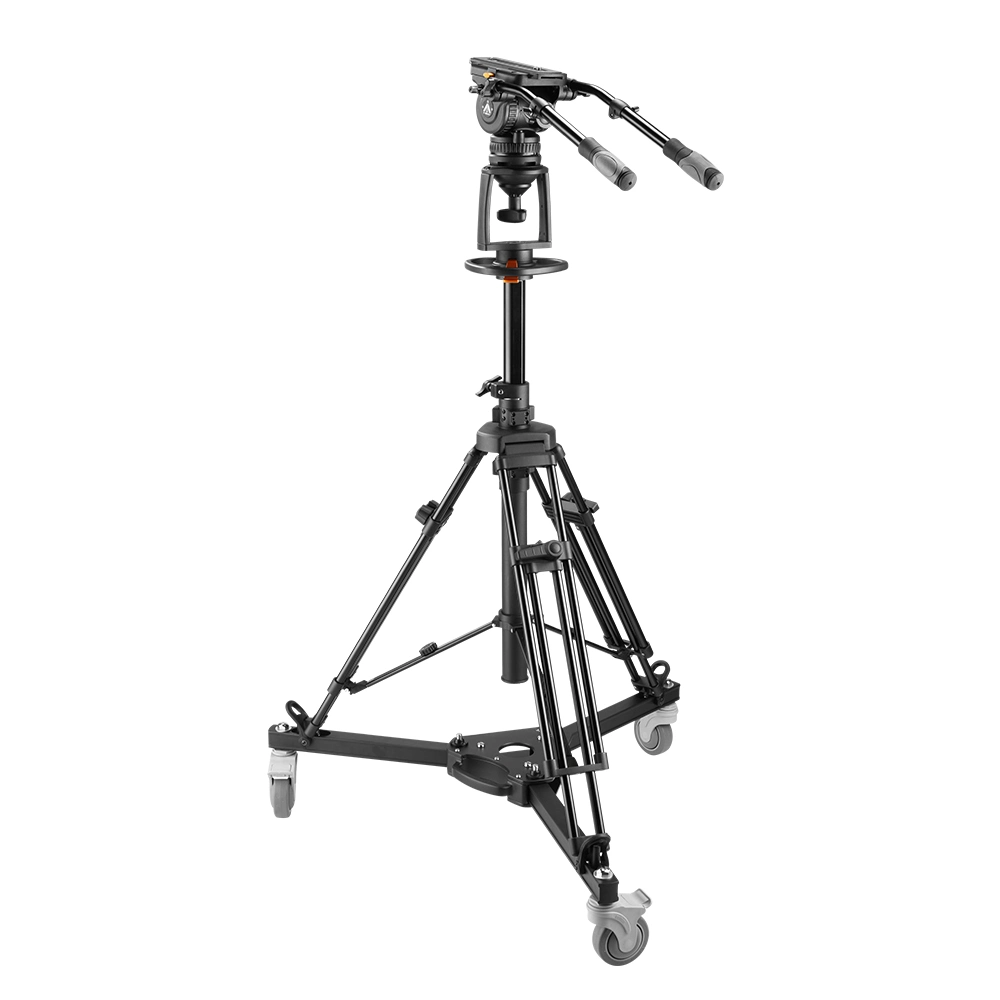 E-Image Air-Controlled Studio Stativ Standfuß mit Flüssigkeitskopf (EI7903A)