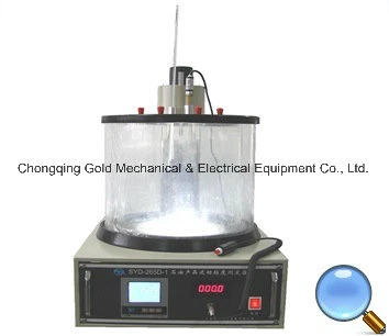 Gd-265D-1 Petroleum Products Kinematic Viscosity Testing Instrument for 4PCS Samples Testing