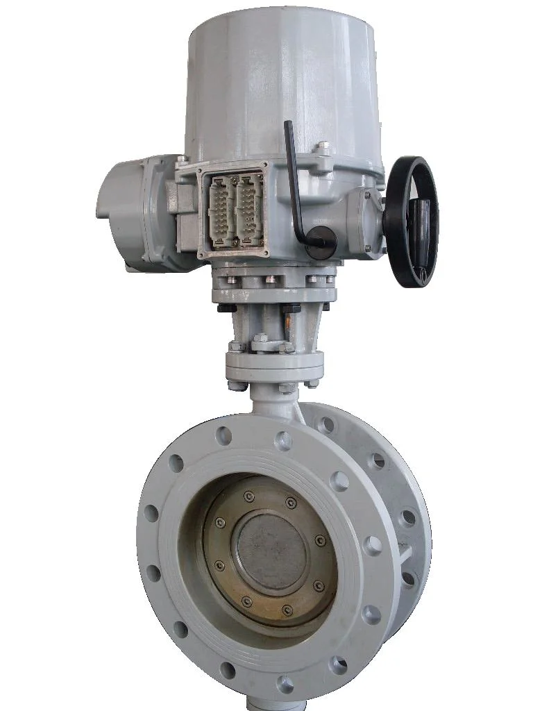 Explosion Proof Metal Seat Motorized Butterfly Valve with Electric Actuator AC380V