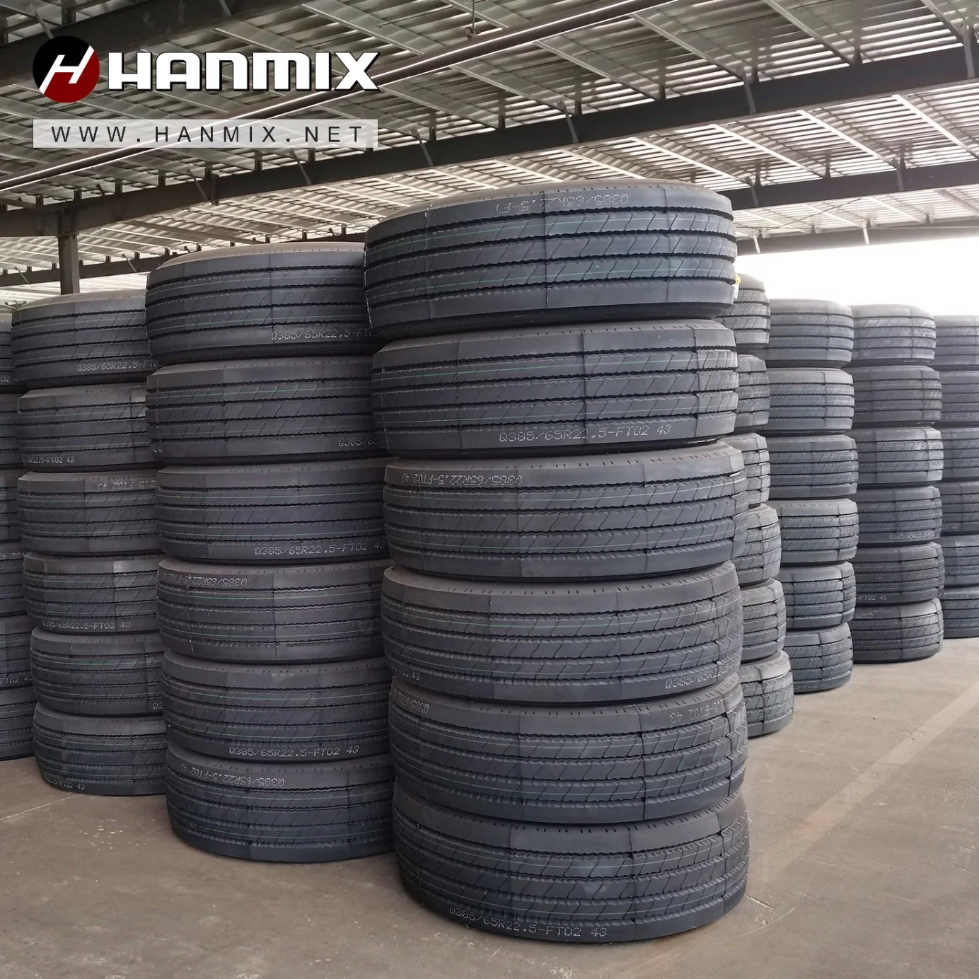 Hanmix radiales de acero pesado Dump-Truck LTR TBR neumáticos para camiones 11r22.5 295/80R22.5 315/80R22.5 12r22.5, 385/65R22.5