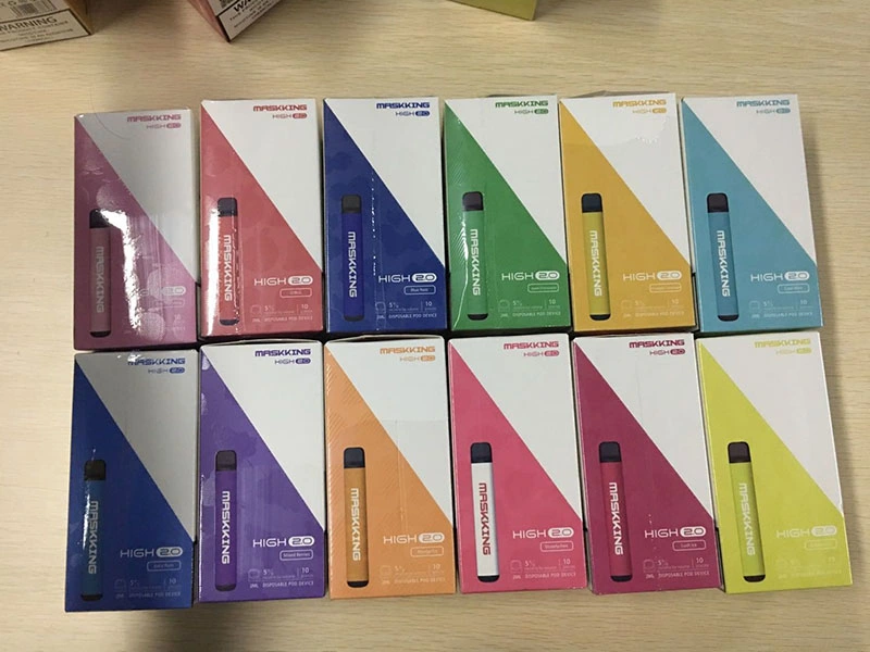 Desechables baratos al por mayor E-Cig personalizado con Logo Mod Mini caja de cigarrillos E Vape Pod