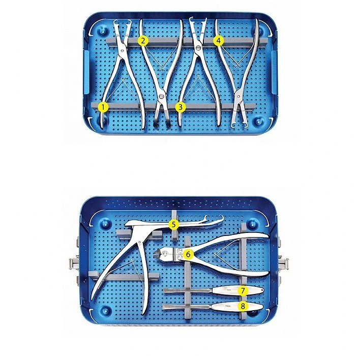 Competitive Price Trauma Plates Instrument Rib Plate Instrument Set Orthopedic Surgical Instrument