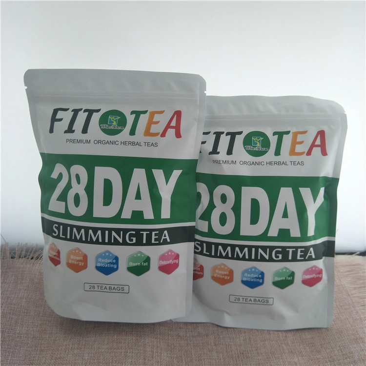 Etiqueta privada 14 día 28 día de fitness hierbas adelgazamiento detox té té delgado teatox