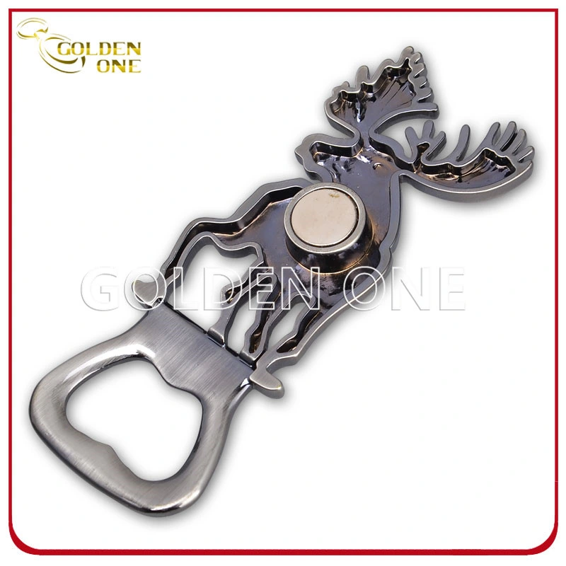 Finland Deer Shaped Souvenir Metal Bottle Opener