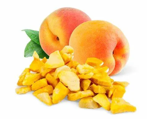 Fruit Juice Powder Raw Material Freeze-Dried Peach Powder for Solid Beverage