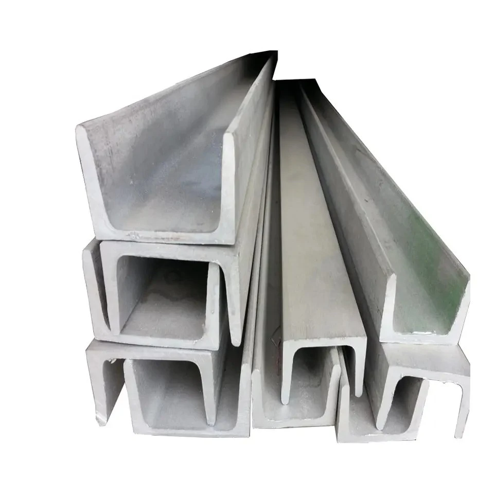 Q355 Q235 201 304 316L Galvanized Carbon Hot Rolled Stainless Steel C I U Channel Steel