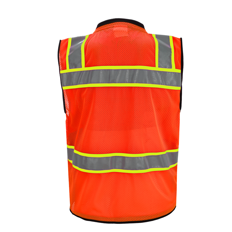 Work Uniform Airport Reflection Running Hi Visibility Custom Reflective Safety Vest