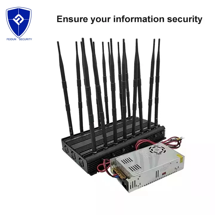 16 Antennas 2g 3G 4G 5g Cell Phone Signal Jammer Blocker Lojack WiFi GPS Jammer