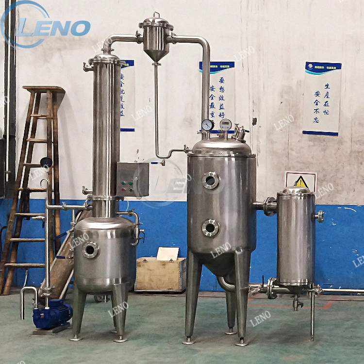 Leno Price Stainless Steel Efficient Extraction Spherical Multi-Effect Concentrator Oil Juice Ketchup Meat Sauce Honey Food Grade Vacuum Evaporator