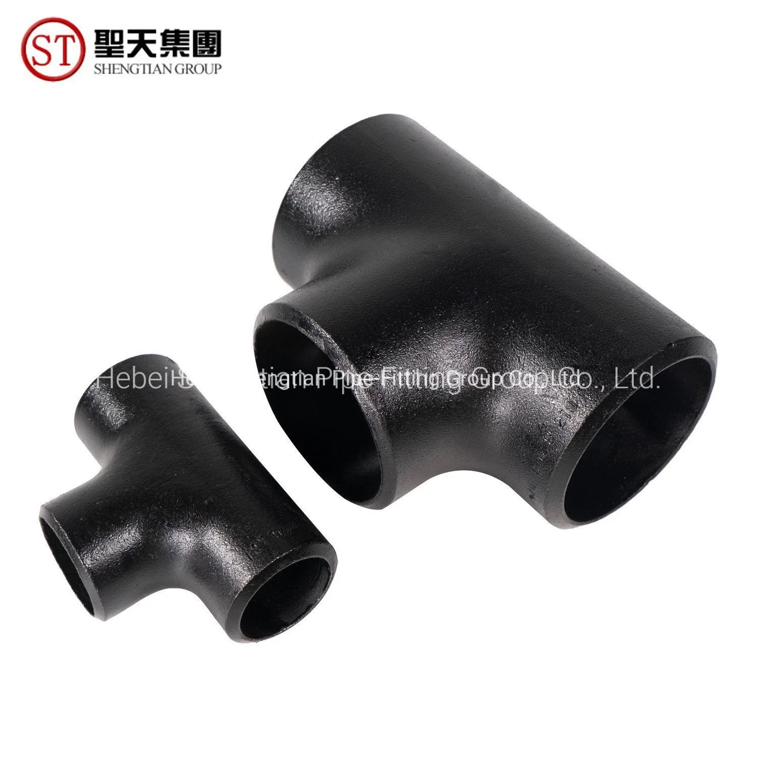 Thermofusion HDPE Equal Mild ASME B16.9 Wpb Reducing Seamless Forged Carbon Steel Butt-Welding Pipe Fitting Straight Reducer Tee