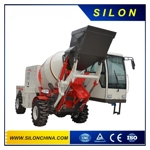 1.2m3 Auto Self Loading Concrete Mixer Truck with PLC Weighing System (Cummins Engine Optional)