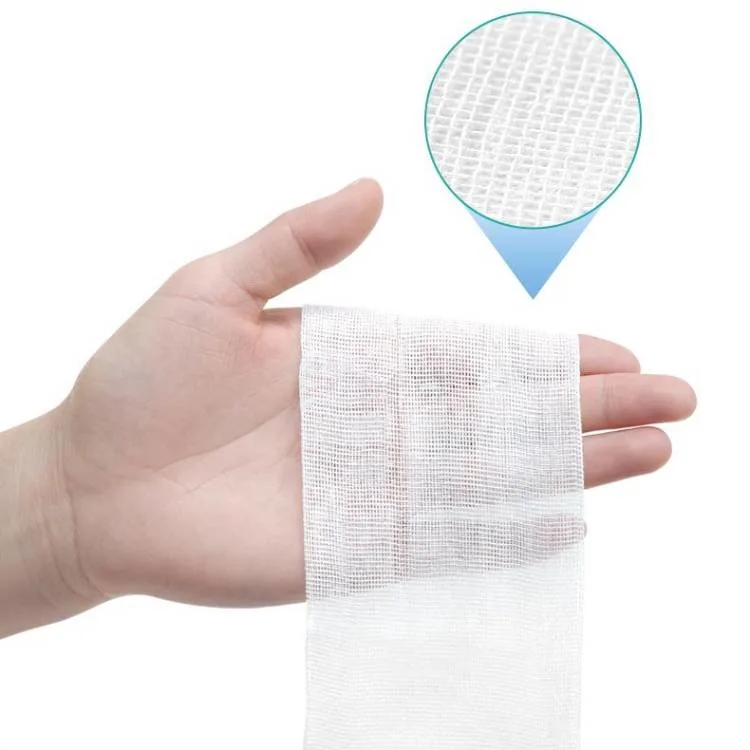 Ticare Breathable Large Sterile Medical Gauze Pads for Wound Absorbing Blood