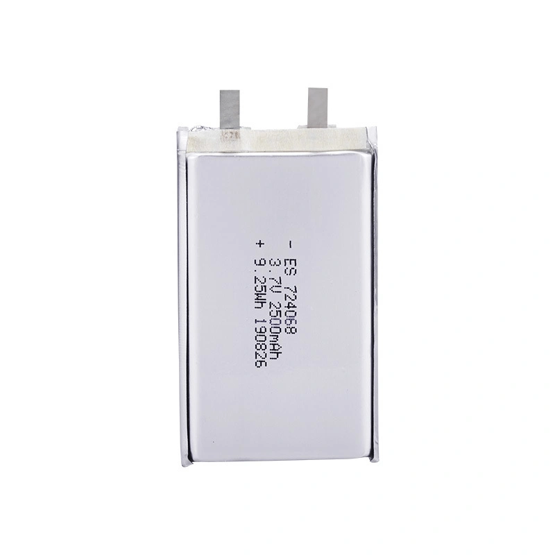Hot Selling Discharge Current Polymer Pouch Cell 3.7V 2500mAh Prismatic Ebike Battery Lithium for Jump Starter