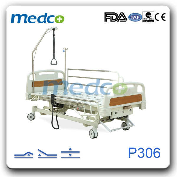 Hospital Furniture Sickroom Multi Position Functions Electrical Electric Bed for Patient