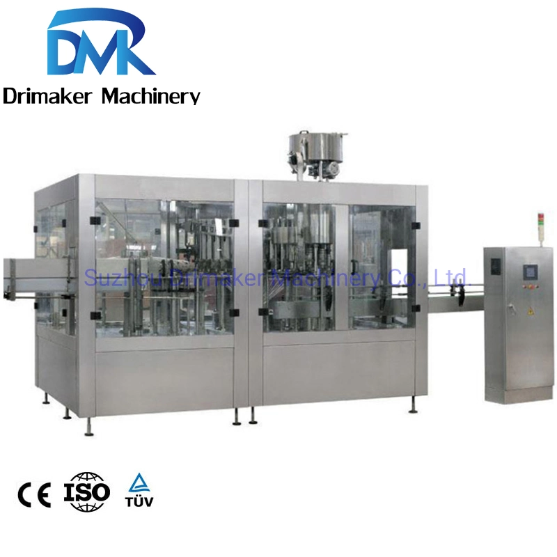 Automatic Bottle Beverage Juice Carbonated Drink Soda Soft Drink Water Mineral Pure Liquid Filling Bottling Machine