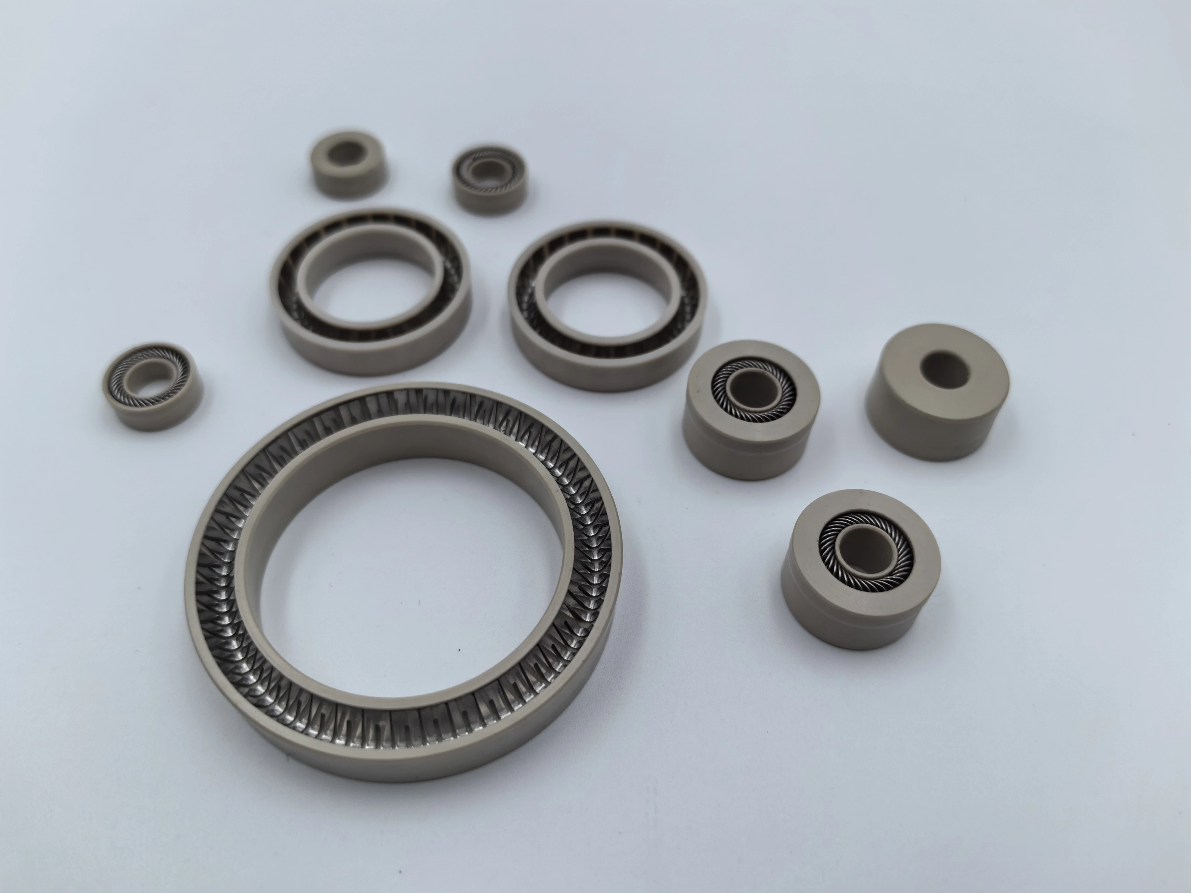 Spring Energized Seal for Upe Polymer Dispensing Machine Shaft Seal by Haomo