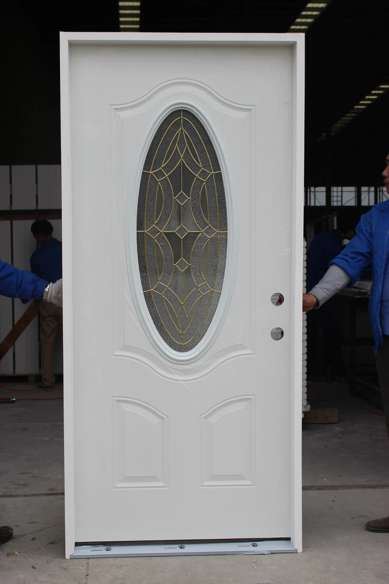 Fangda Steel Glass Noble Door, Better Than Plywood Flush Door