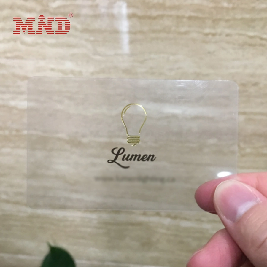 SA058 Hico Magnetic Stripe PVC Transparent RFID Card